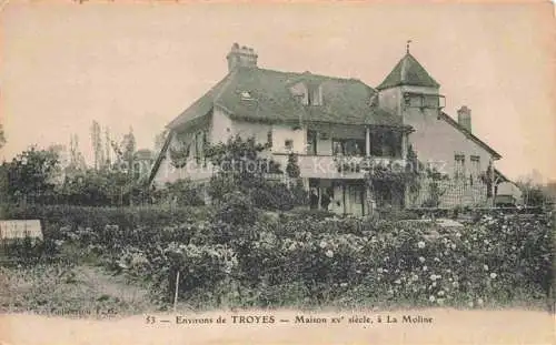 AK / Ansichtskarte  La Moline Troyes Maison XVe siècle