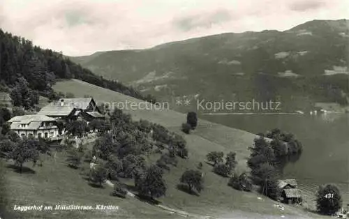 AK / Ansichtskarte  Millstatt Millstaettersee Kaernten AT Laggerhof am Millstaettersee Seeblick