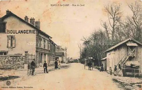 AK / Ansichtskarte  Mailly-le-Camp Rue du Jard Boulangerie