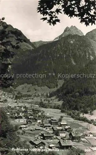 AK / Ansichtskarte  Parthenen Vorarlberg AT Panorama Blick gegen Valluela