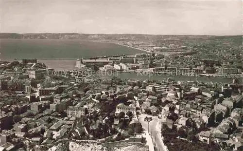 AK / Ansichtskarte  Marseille 13 Vue générale sur les ports prise de la Tour de la Basilique