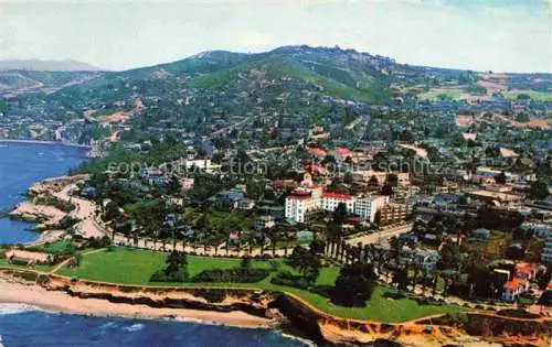 AK / Ansichtskarte  La Jolla California USA La Valencia Hotel aerial view