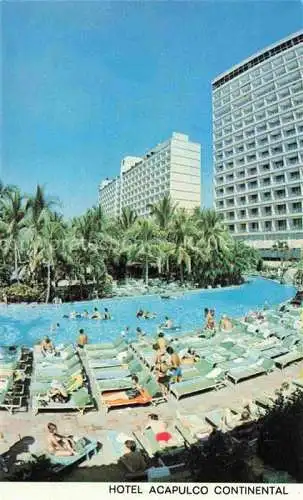 AK / Ansichtskarte  Acapulco Mexico Hotel Acapulco Continental Swimming Pool