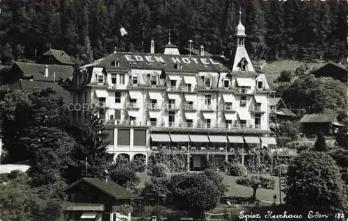 AK / Ansichtskarte  SPIEZ Thunersee BE Kurhaus Eden