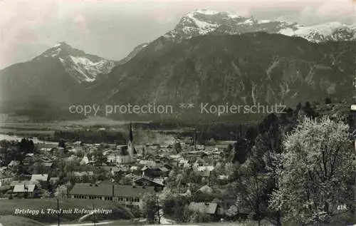 AK / Ansichtskarte  Brixlegg Tirol AT Panorama Blick gegen Rofangebirge