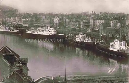 AK / Ansichtskarte  DIEPPE 76 Seine-Maritime Quai Henri IV et la Gare Maritime