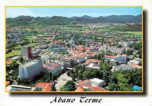 AK / Ansichtskarte  Abano Terme Veneto IT Zona pedonale verso i Celli Euganei veduta aerea