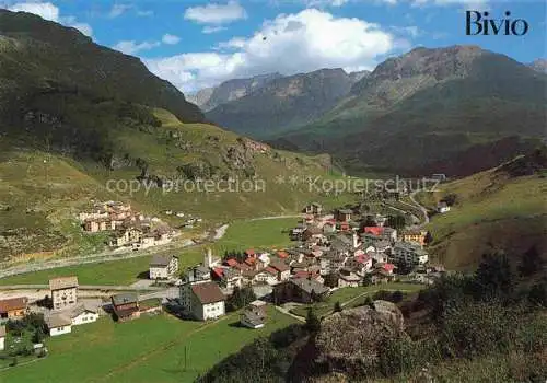 AK / Ansichtskarte  Bivio Albula GR Panorama Julierpass Blick gegen Piz Lagrev und Roccabella