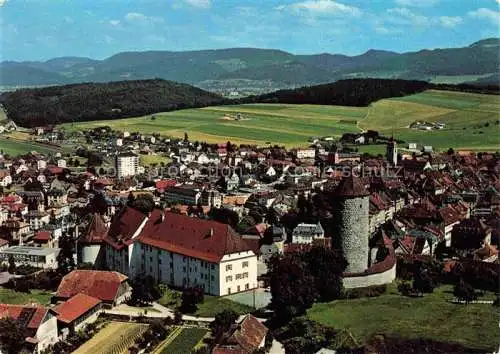 AK / Ansichtskarte  Porrentruy JU Fliegeraufnahme