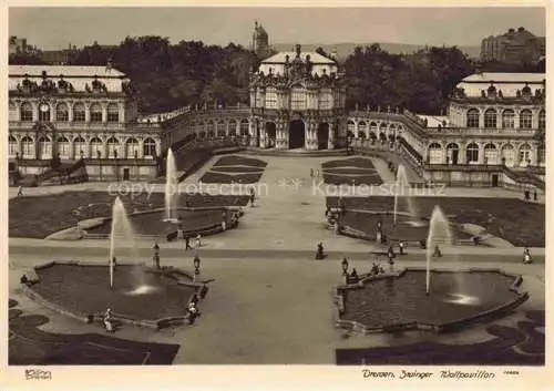 AK / Ansichtskarte  Foto Hahn Nr. 10656 Dresden Zwinger Wallpavillon