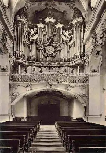 AK / Ansichtskarte  Orgel Kirchenorgel Organ Orgue Amorbach Kirche der Ehemal. Benediktinerabtei Neu erbaut