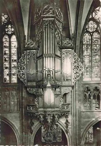 AK / Ansichtskarte  Orgel Kirchenorgel Organ Orgue C. Strasbourg La Cathedrale 