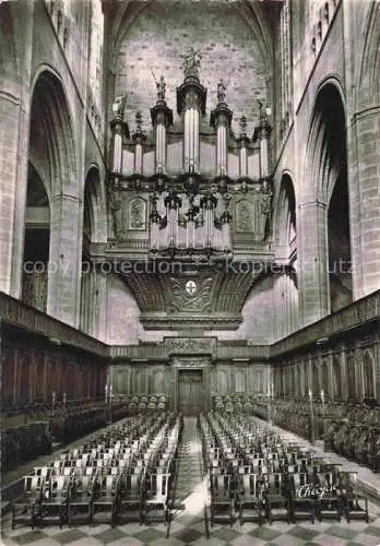 AK / Ansichtskarte  Orgel Kirchenorgel Organ Orgue Aude Narbonne Interieur a la Cathedrale St Just