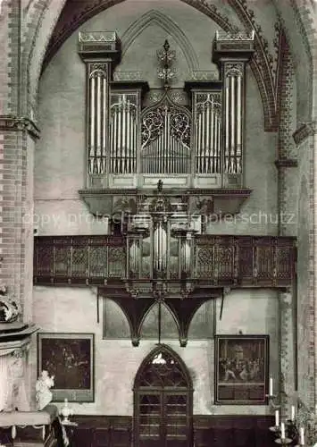 AK / Ansichtskarte  Orgel Kirchenorgel Organ Orgue Luebeck St Jacobikirche 