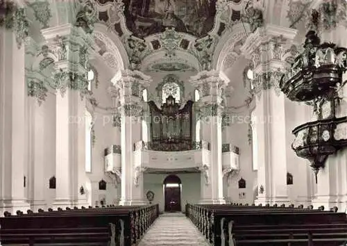 AK / Ansichtskarte  Orgel Kirchenorgel Organ Orgue Wallfahrtskirche Steinhausen 