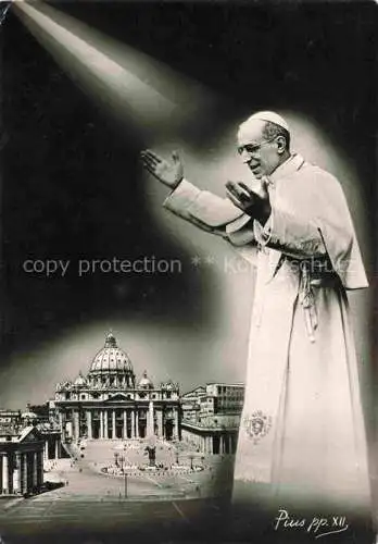 AK / Ansichtskarte  Papst Pope Pape-- Pius pp XII 