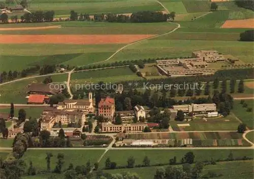 AK / Ansichtskarte  Baldegg LU Schule und Kloster