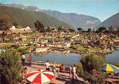 AK / Ansichtskarte  Melide Lago di Lugano TI Swissminiaturpark am Luganersee