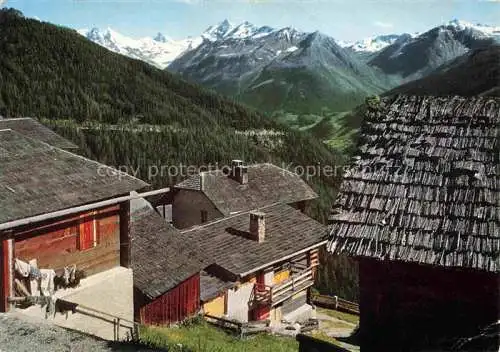 AK / Ansichtskarte  Chandolin Sierre VS Vue partielle du village Val d'Anniviers Alpes