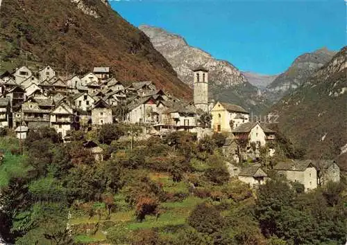 AK / Ansichtskarte  Corippo Verzasca Locarno TI Bergdorf Valle Verzasca