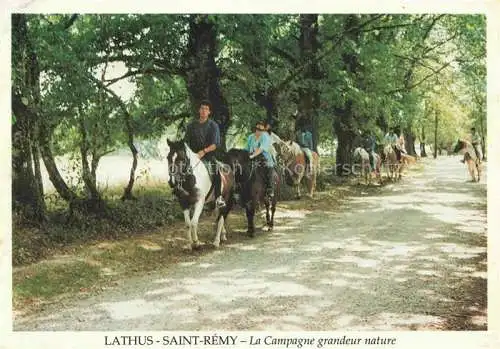 AK / Ansichtskarte  Lathus-Saint-Remy Ausritt