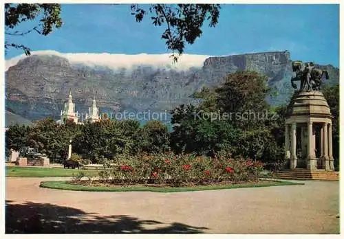 AK / Ansichtskarte  Cape-Town Kaapstad Kapstadt South-Africa RSA The Tablecloth Table Mountain from the Gardens