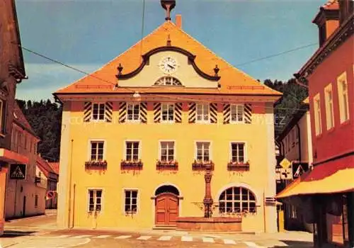 AK / Ansichtskarte  Oberndorf Neckar Rathaus Brunnen