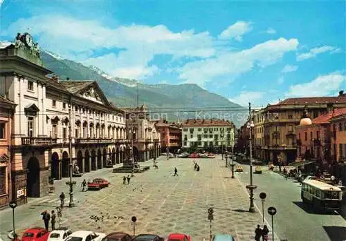 AK / Ansichtskarte  Aosta Valle d Aosta IT Piazza Chanoux