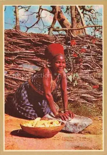 AK / Ansichtskarte  Eshowe Zulu Woman Natal