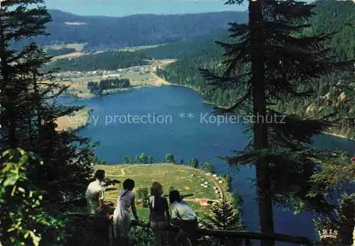AK / Ansichtskarte  Longemer Lac de Saint-Die 88 Vosges depuis la Roche des Vieux Chevaux