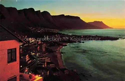 AK / Ansichtskarte  Clifton CAPE TOWN Southafrica Sunset Panorama