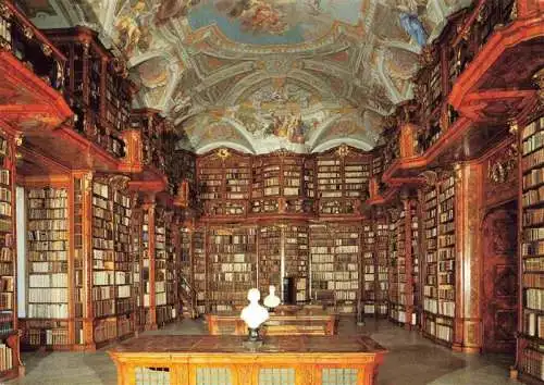 AK / Ansichtskarte  Bibliothek Library Augustiner Chorherrenstift St.Florian 