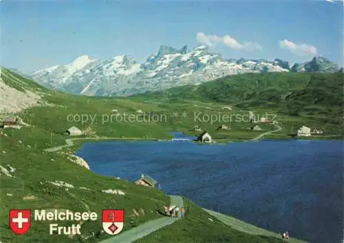 AK / Ansichtskarte  Melchsee-Frutt Panorama Blick gegen Titliskette