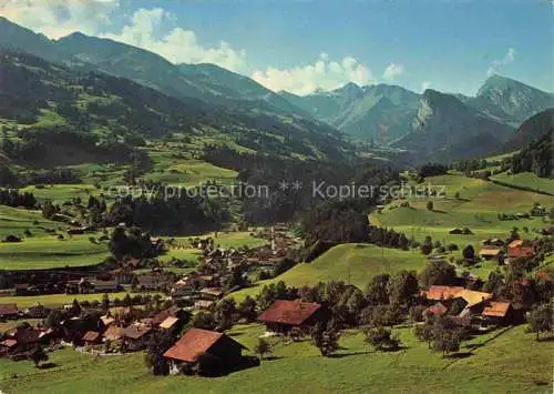 AK / Ansichtskarte  Oey BE und Latterbach Blick gegen Ladholzhorn Winterhorn Maennlifluh Schwarzenberg Twirienhorn