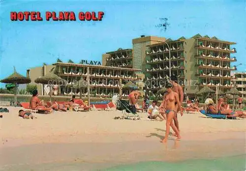 AK / Ansichtskarte  Playa de Palma Mallorca Hotel Playa Golf Strand