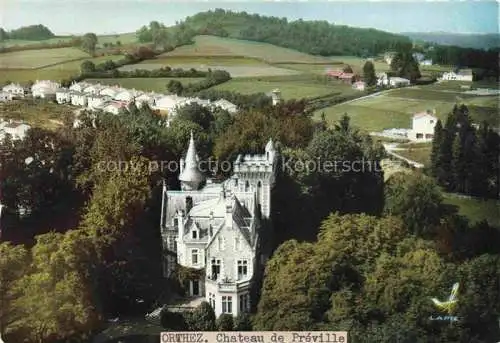 AK / Ansichtskarte  Orthez 64 Pyrenees-Atlantiques Château de Préville vue aérienne