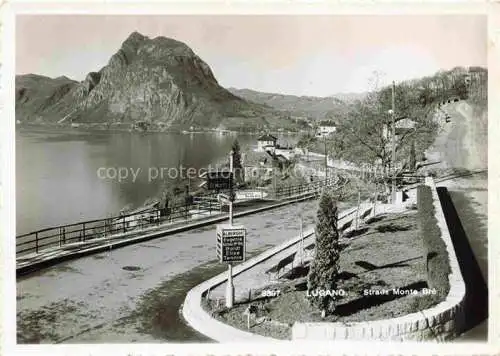 AK / Ansichtskarte  LUGANO Lago di Lugano TI Strada Monte Brè