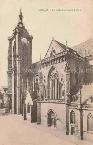 AK / Ansichtskarte  COLMAR 68 Haut-Rhin Cathédrale Saint Martin