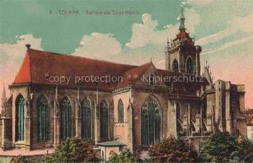 AK / Ansichtskarte  COLMAR 68 Haut-Rhin Cathédrale Saint Martin