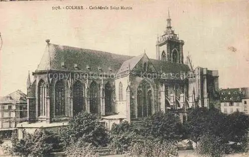 AK / Ansichtskarte  COLMAR 68 Haut-Rhin Cathédrale Saint Martin