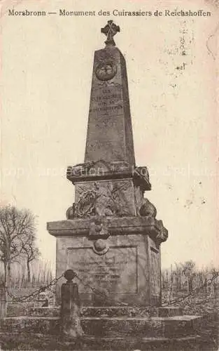 AK / Ansichtskarte  Morsbronn-les-Bains Bad 67 Monument des Cuirassiers de Reichshoffen Denkmal