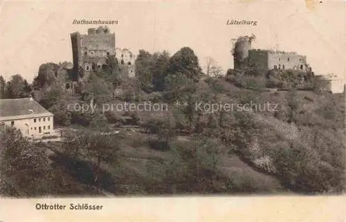 AK / Ansichtskarte  Ottrott le Haut 67 Alsace Schloesser Rathsamhausen Luetzelburg