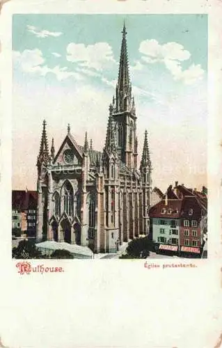 AK / Ansichtskarte  MULHOUSE Muehlhausen 68 Alsace Eglise protestante