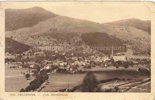 AK / Ansichtskarte  Fellering Felleringen 68 Haut-Rhin Vue générale