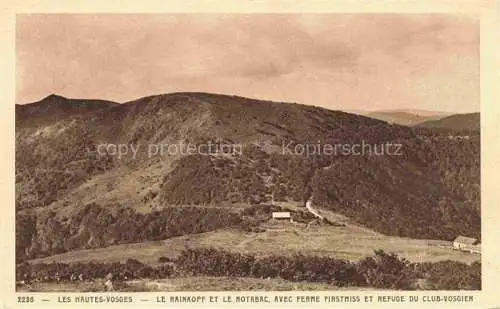 AK / Ansichtskarte  Rainkopf Munster Muenster 68 Alsace Panorama Reinkopf et le Rotabac Ferme Fristmiss Refuge du Club-Vosgien
