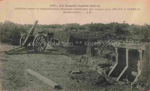 AK / Ansichtskarte  Thann  68 Haut-Rhin Grande Guerre 1914-15 Front d'Alsace Grande Guerre Westlicher Kriegsschauplatz 1. Weltkrieg