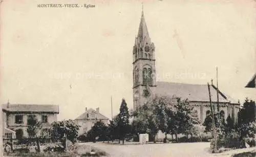 AK / Ansichtskarte  Montreux-Vieux Altkirch 68 Haut-Rhin Eglise Kirche