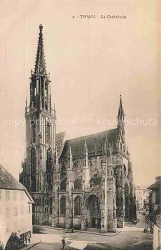 AK / Ansichtskarte  Thann  68 Haut-Rhin La cathédrale