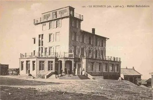 AK / Ansichtskarte  Hohneck Le 88 Vosges Hôtel Belvédère