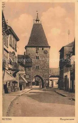 AK / Ansichtskarte  Mutzig Bas Rhin Alsace 67 Rue Principale Hauptstrasse